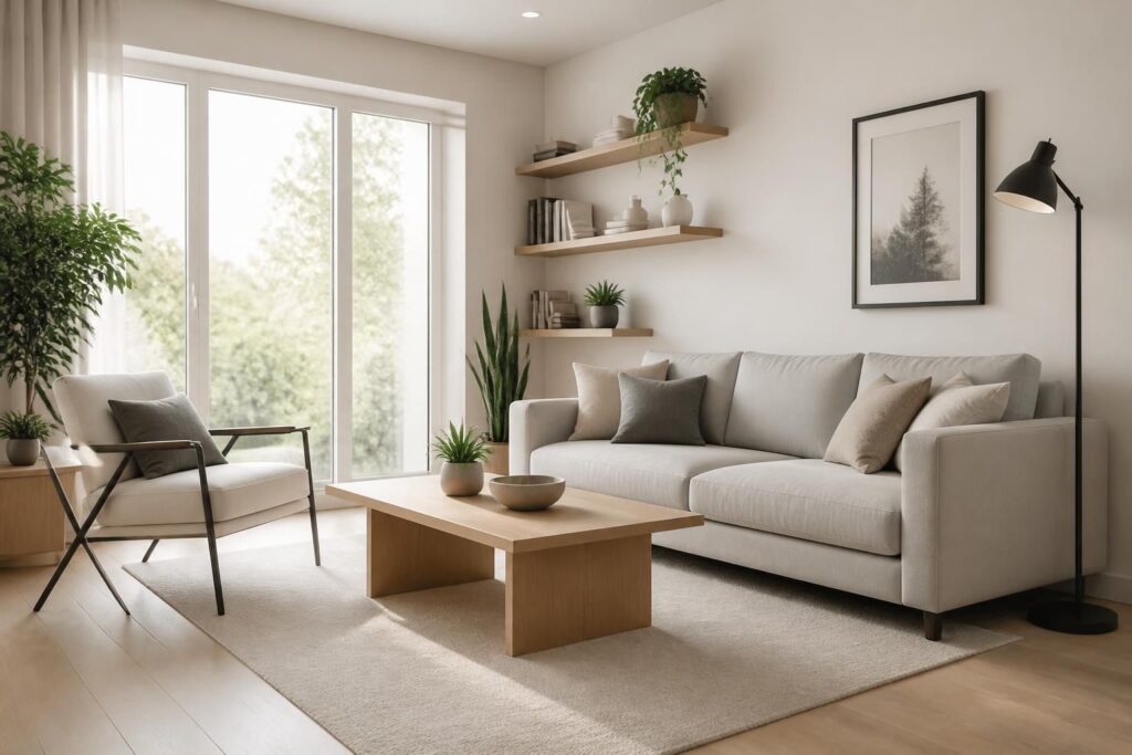 découvrez comment aménager un petit salon avec des conseils d'agencement astucieux et le choix de mobilier adapté pour optimiser l'espace et créer un intérieur harmonieux.