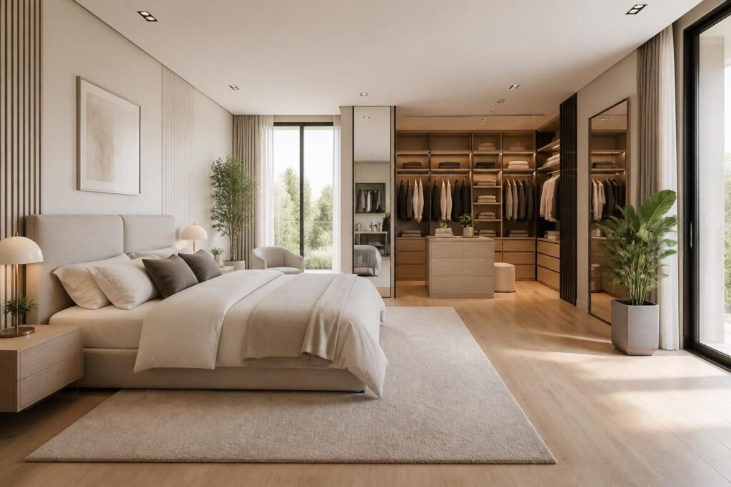 découvrez comment aménager une chambre parentale avec dressing pour optimiser l'espace, allier confort et fonctionnalité, et créer un environnement harmonieux et pratique.