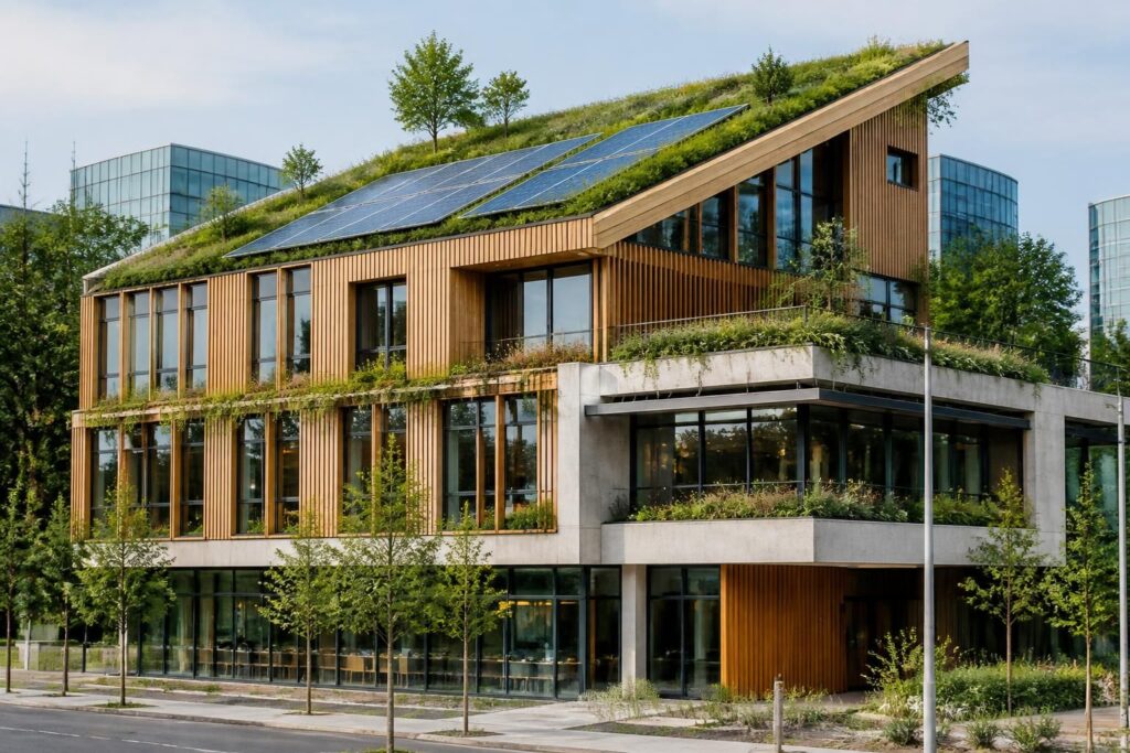 découvrez les principes clés de l'architecture durable et bas-carbone ainsi que les matériaux innovants pour construire un avenir écologique et responsable.