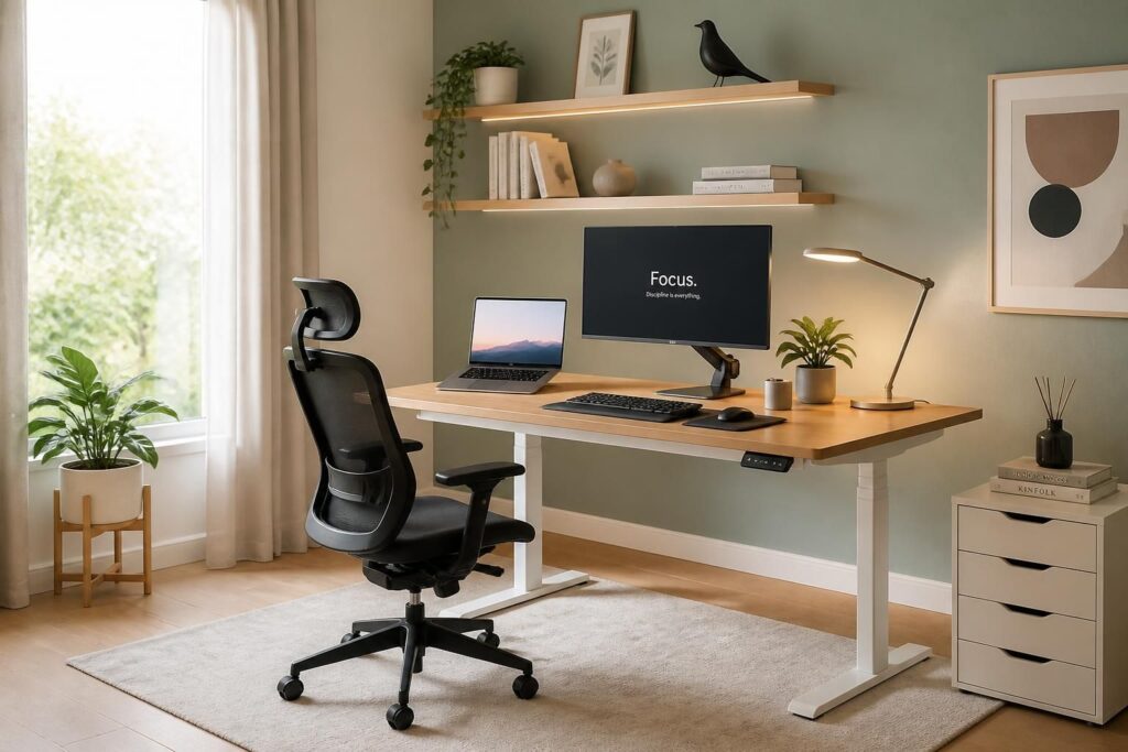 découvrez comment aménager un coin bureau chez vous alliant ergonomie et décoration pour un espace de travail confortable et esthétique.