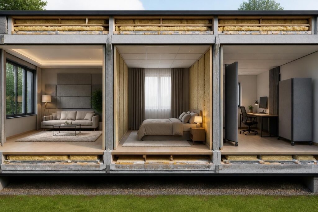 découvrez les meilleures solutions d'isolation phonique adaptées à chaque pièce de votre maison pour un confort acoustique optimal.