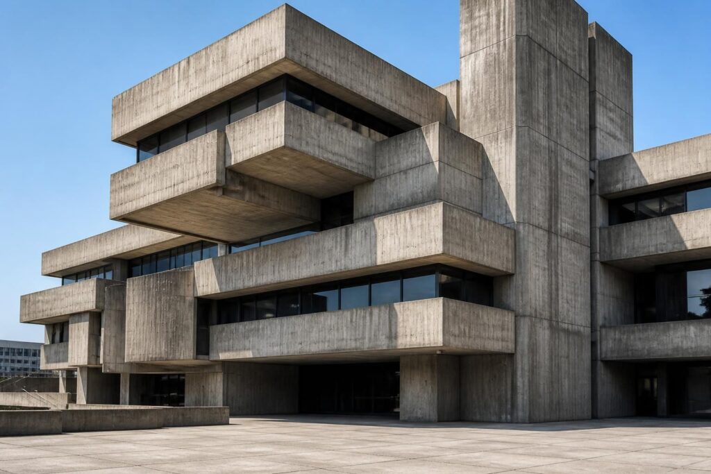 découvrez le brutalisme, un courant architectural marqué par ses formes massives et l'utilisation brute du béton. comprenez son histoire, ses caractéristiques et son impact sur l'architecture moderne.