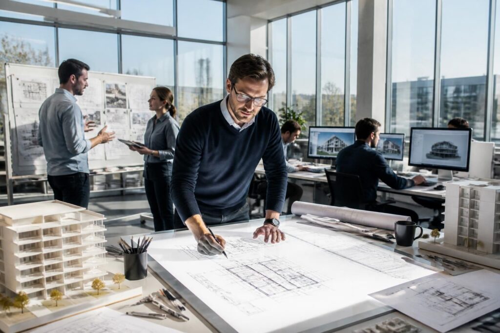 découvrez le métier d'architecte : son rôle, ses missions essentielles et les moments clés pour faire appel à un professionnel de l'architecture.