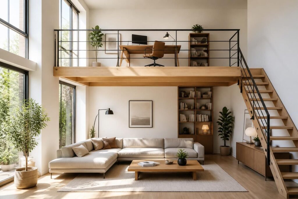 découvrez comment une mezzanine peut optimiser votre espace tout en apportant une touche élégante à votre intérieur. gagnez de la surface avec style grâce à nos conseils et inspirations.
