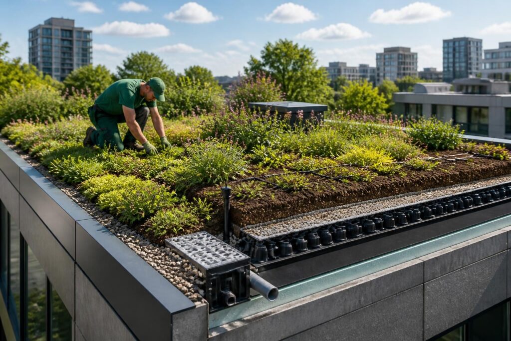 découvrez tout sur la toiture végétalisée : son fonctionnement, les coûts associés et les conseils d'entretien pour un toit écologique et durable.