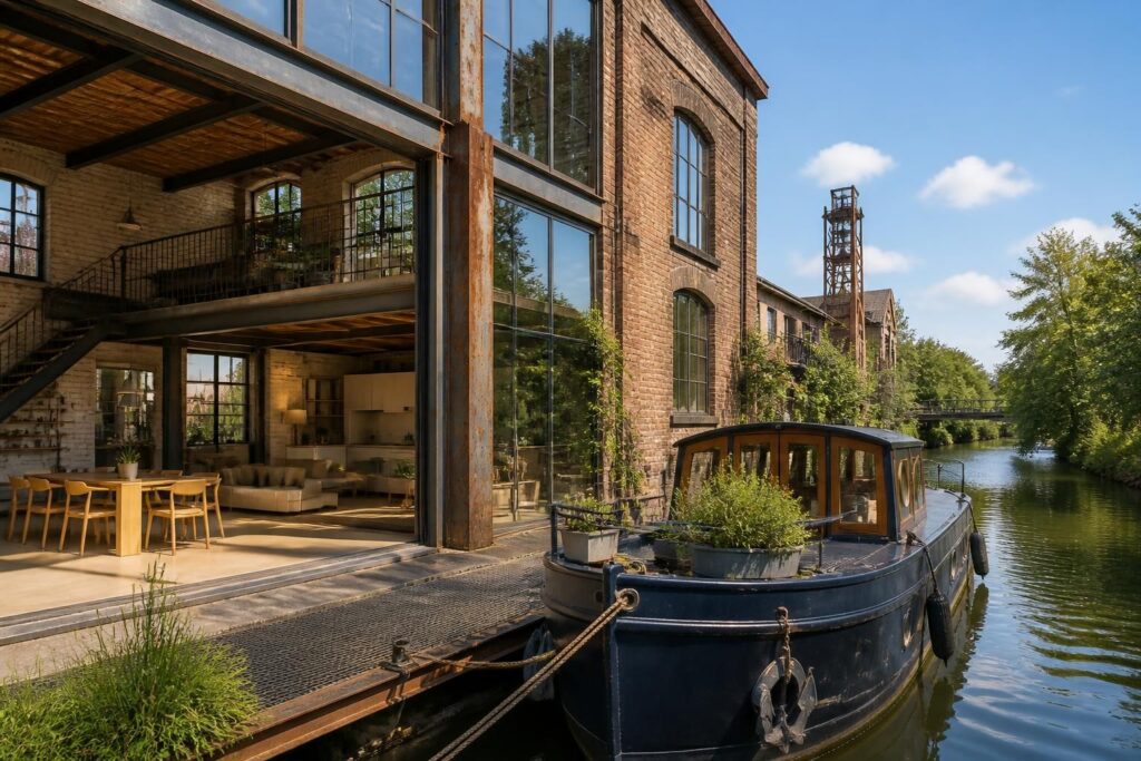découvrez des biens immobiliers atypiques : lofts modernes, péniches charmantes et anciens bâtiments industriels réhabilités pour un habitat unique et original.