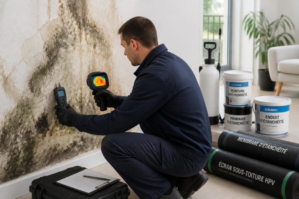 apprenez à diagnostiquer et traiter efficacement les problèmes d'étanchéité et d'humidité pour protéger votre habitat et assurer un environnement sain.