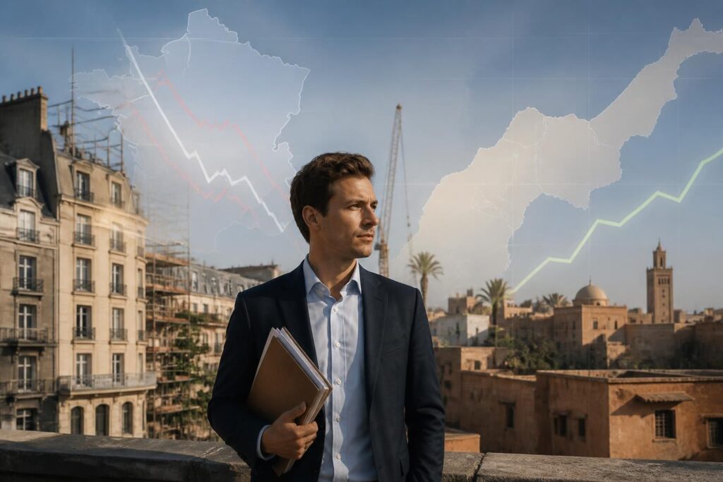 analyse approfondie des tendances immobilières en france et au maroc face à la crise, avec des perspectives clés pour 2025-2026.