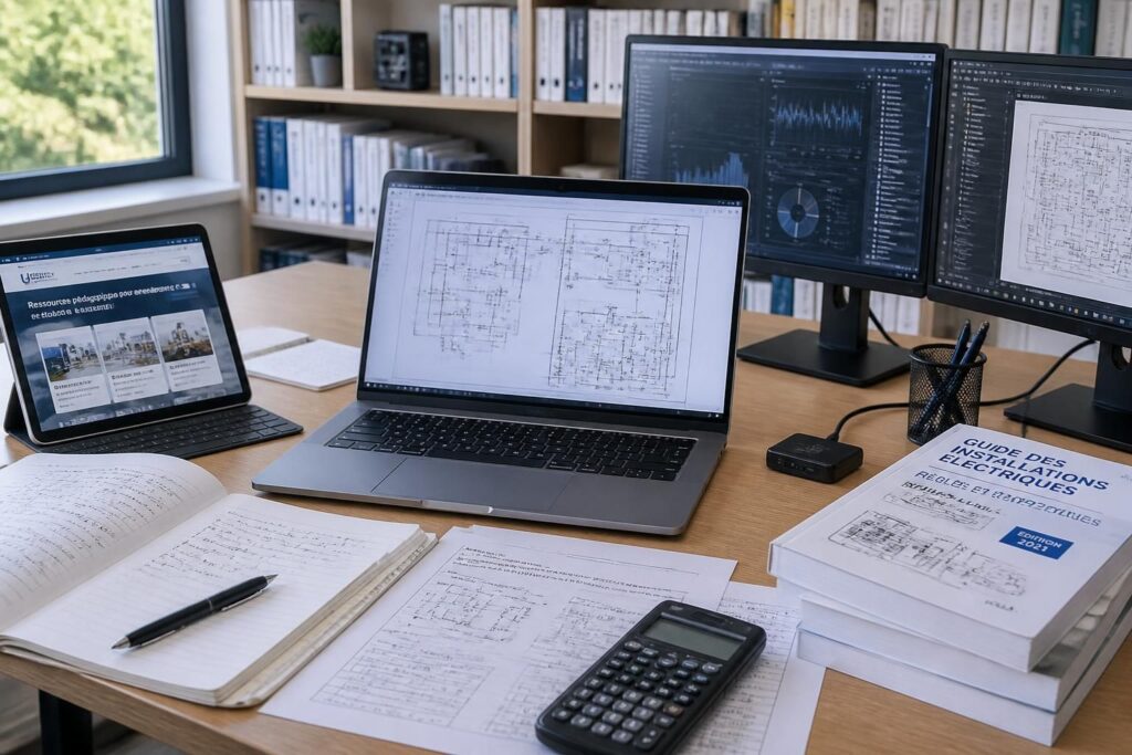 découvrez des logiciels et ressources en ligne gratuits pour réaliser vos notes de calcul électrique facilement et efficacement.