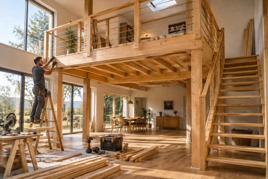 découvrez les étapes essentielles pour fabriquer une mezzanine en bois : choix des matériaux, préparation et conseils pour un aménagement sûr et réussi.